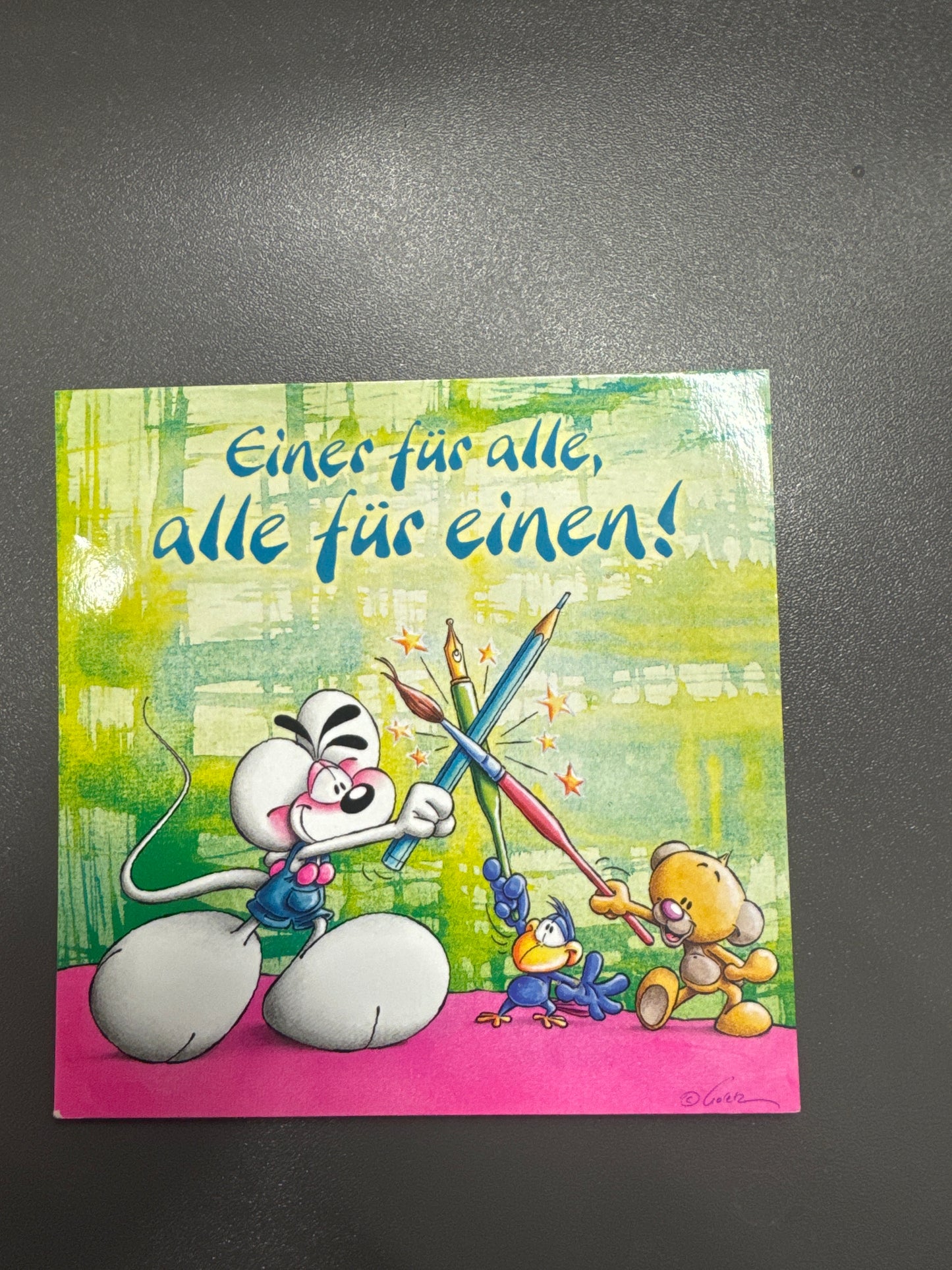 Diddl Käseblatt Sonderkarte 04/05