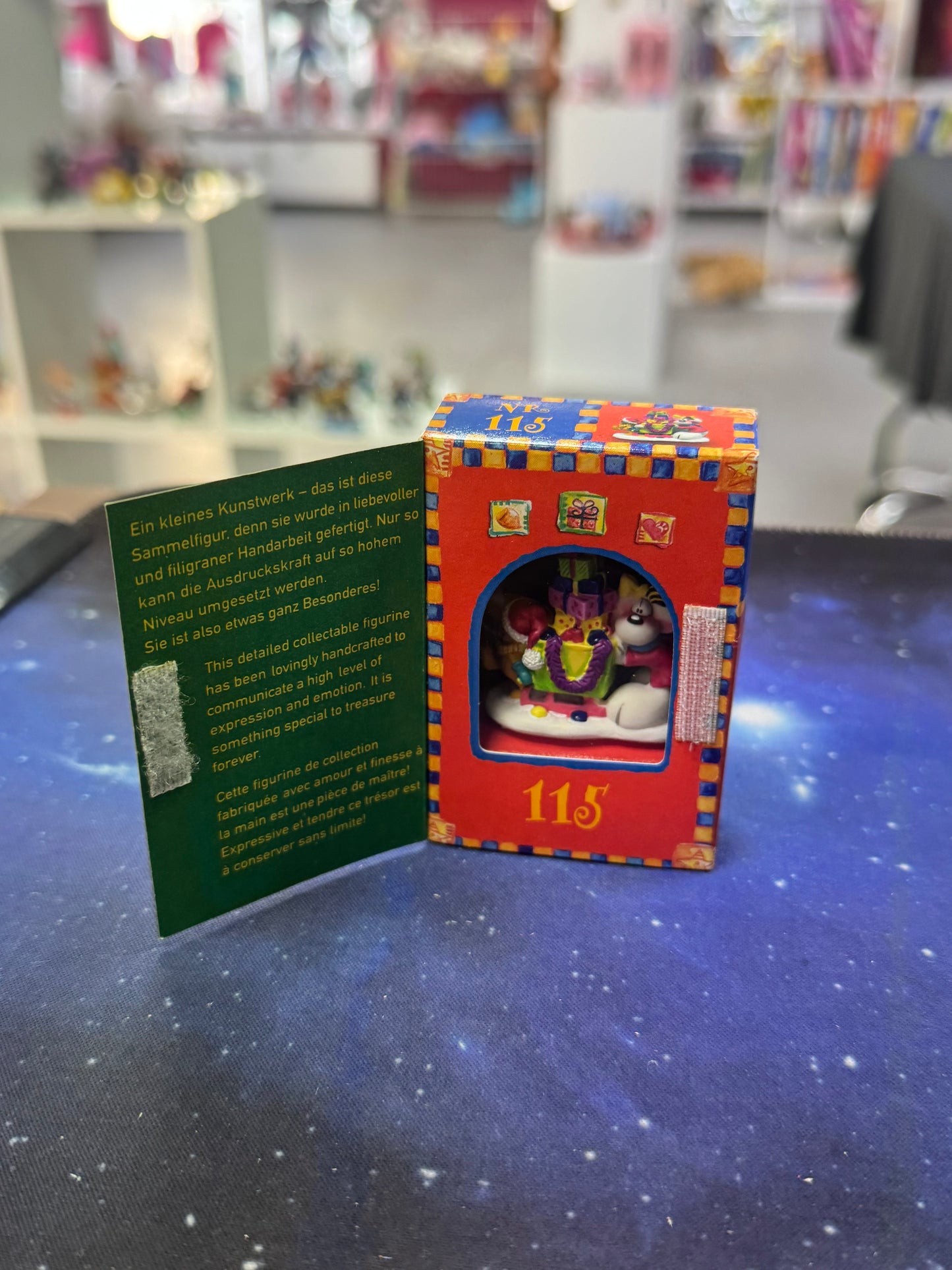 Diddlina mit Geschenken Sammelfigur