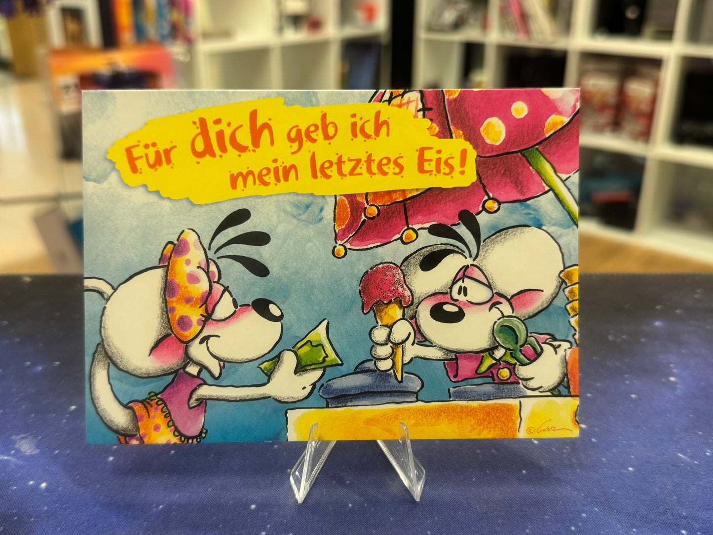 Diddl Käseblatt Sonderkarte 08/10