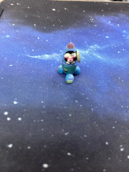 Diddl in Rakete Sammelfigur