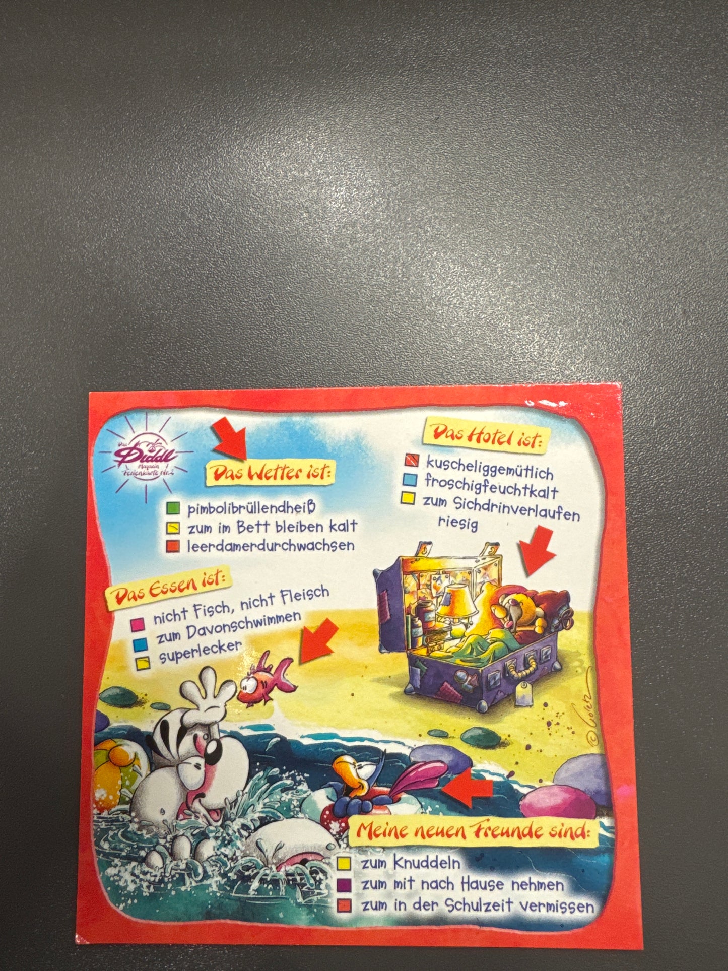 Diddl Magazin Ferienkarte Nr.2