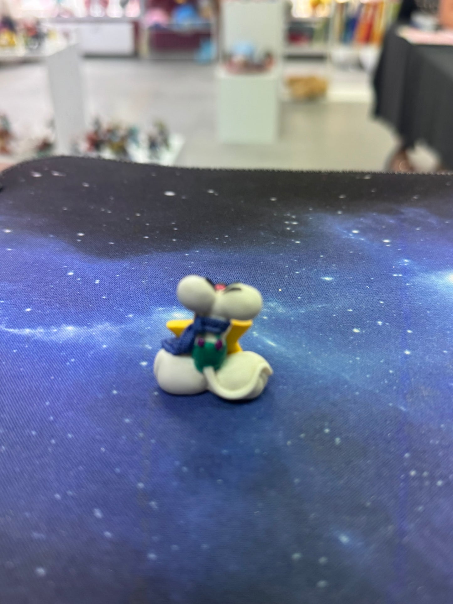 Diddl weiß mit Stern Sammelfigur