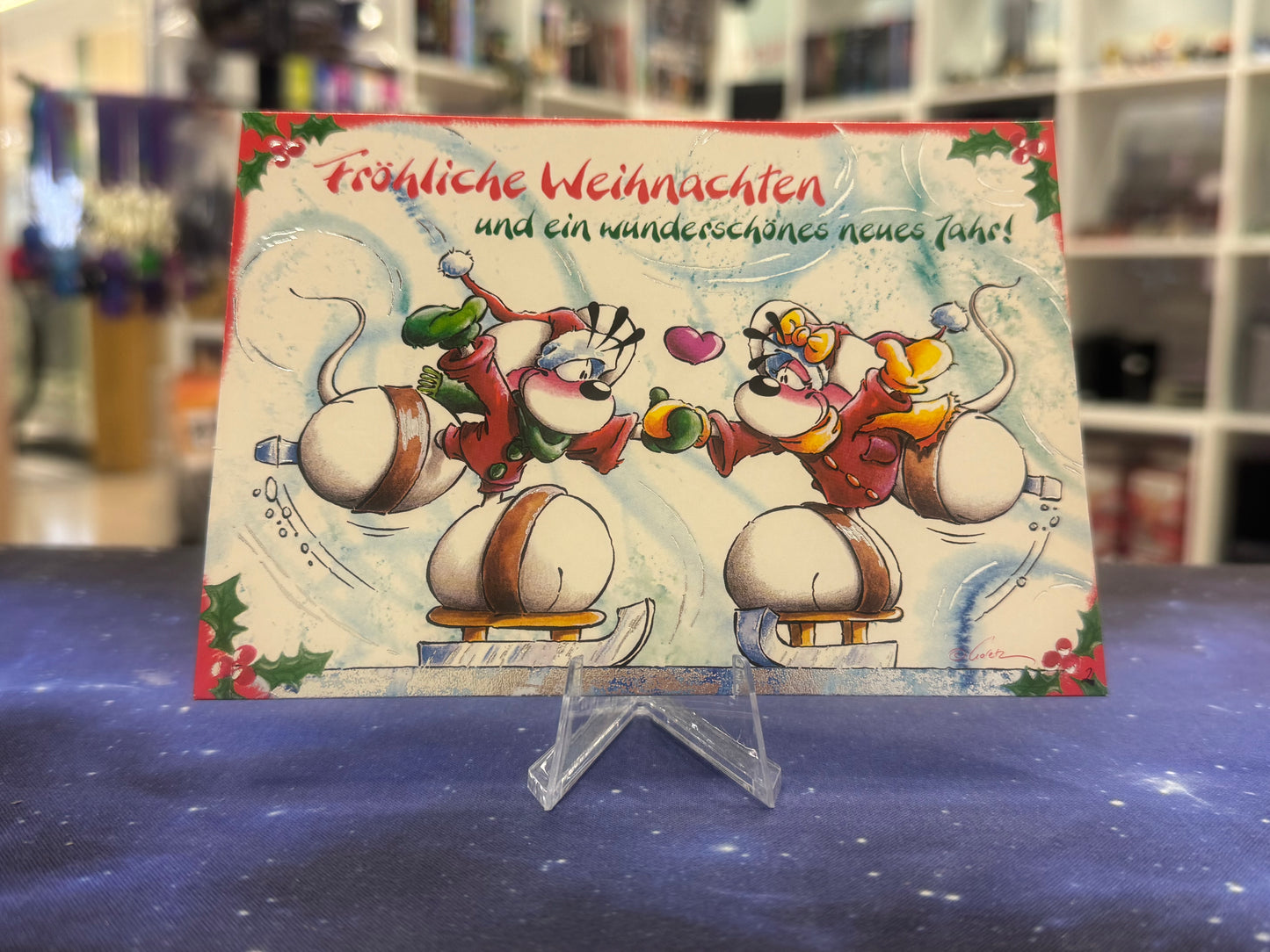 Diddl Weihnachtlicher Kartenzauber Nr.2