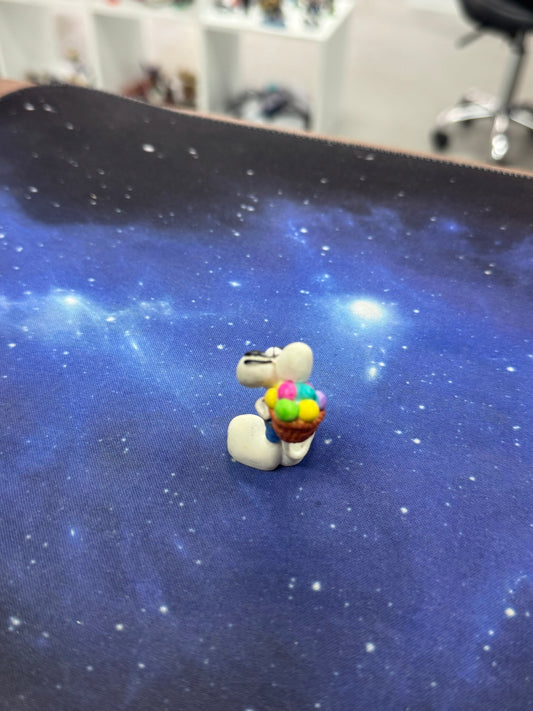 Diddl mit Korb Sammelfigur