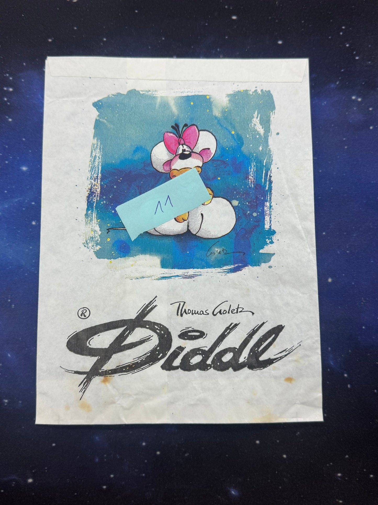 Diddl Diddlina Papiertüte A5 Nr.11