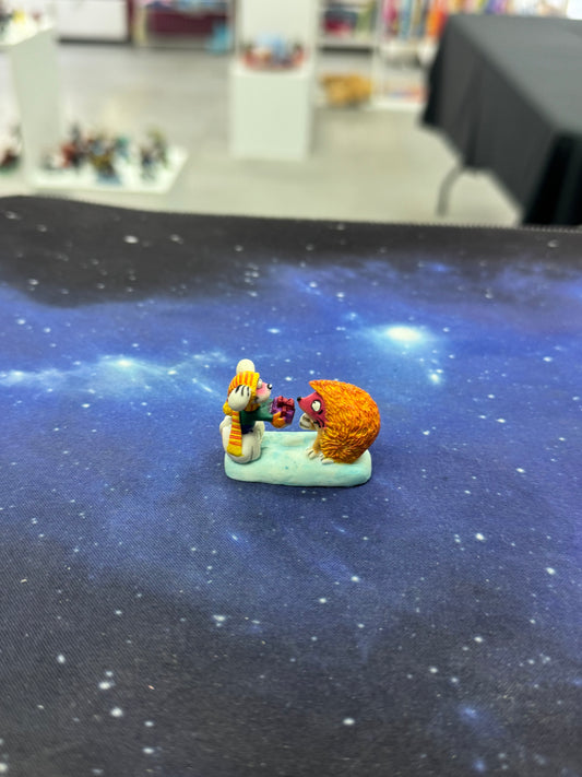 Diddl mit Igel Sammelfigur
