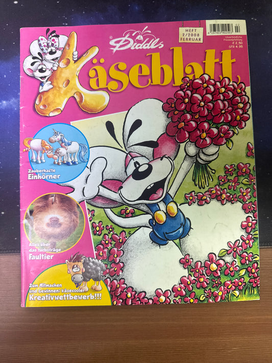 Diddl Käseblatt Jahr 2008 ohne Beilage