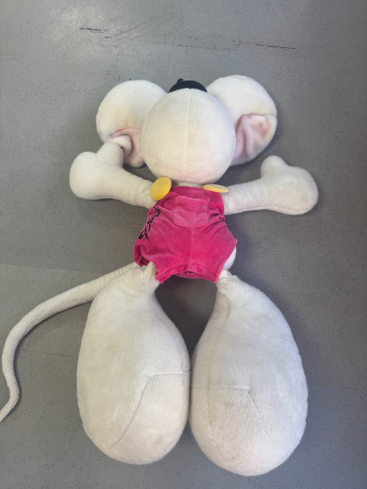 Diddl Weiß mit Pinker Latzhose 1meter
