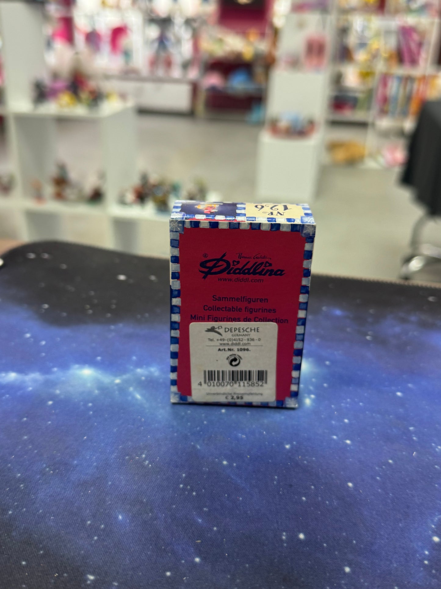 Diddl am Eislaufen winterline Sammelfigur
