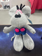 Diddl Grau mit Blauer Latzhose 30cm