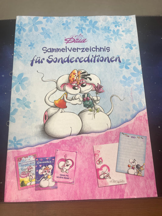 Diddl Sammelverzeichnis für Sondereditionen unbenutzt