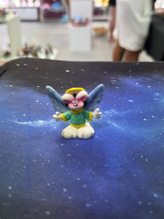 Diddl weiß Engel Winter Sammelfigur