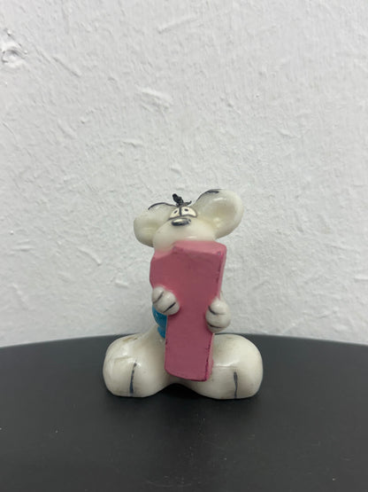 Diddl Geburtstagskerze 1