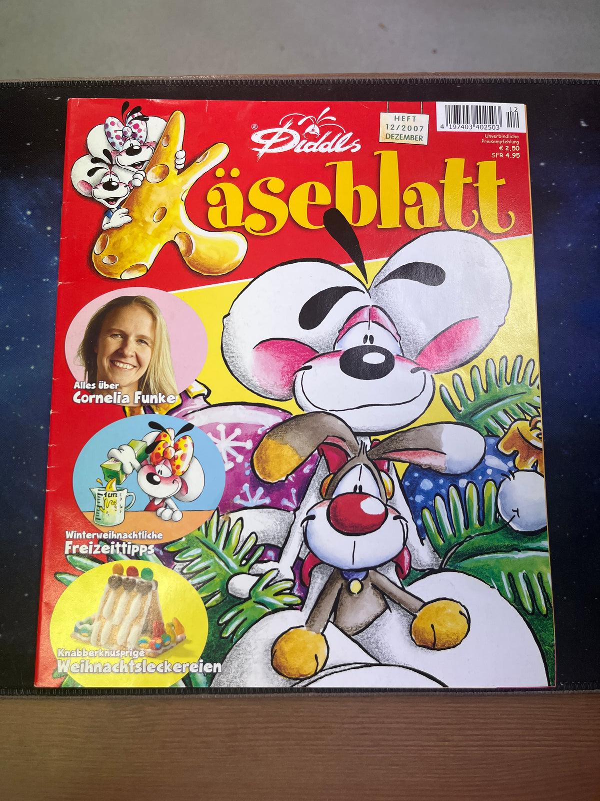 Diddl Käseblatt Jahr 2007 ohne Beilage