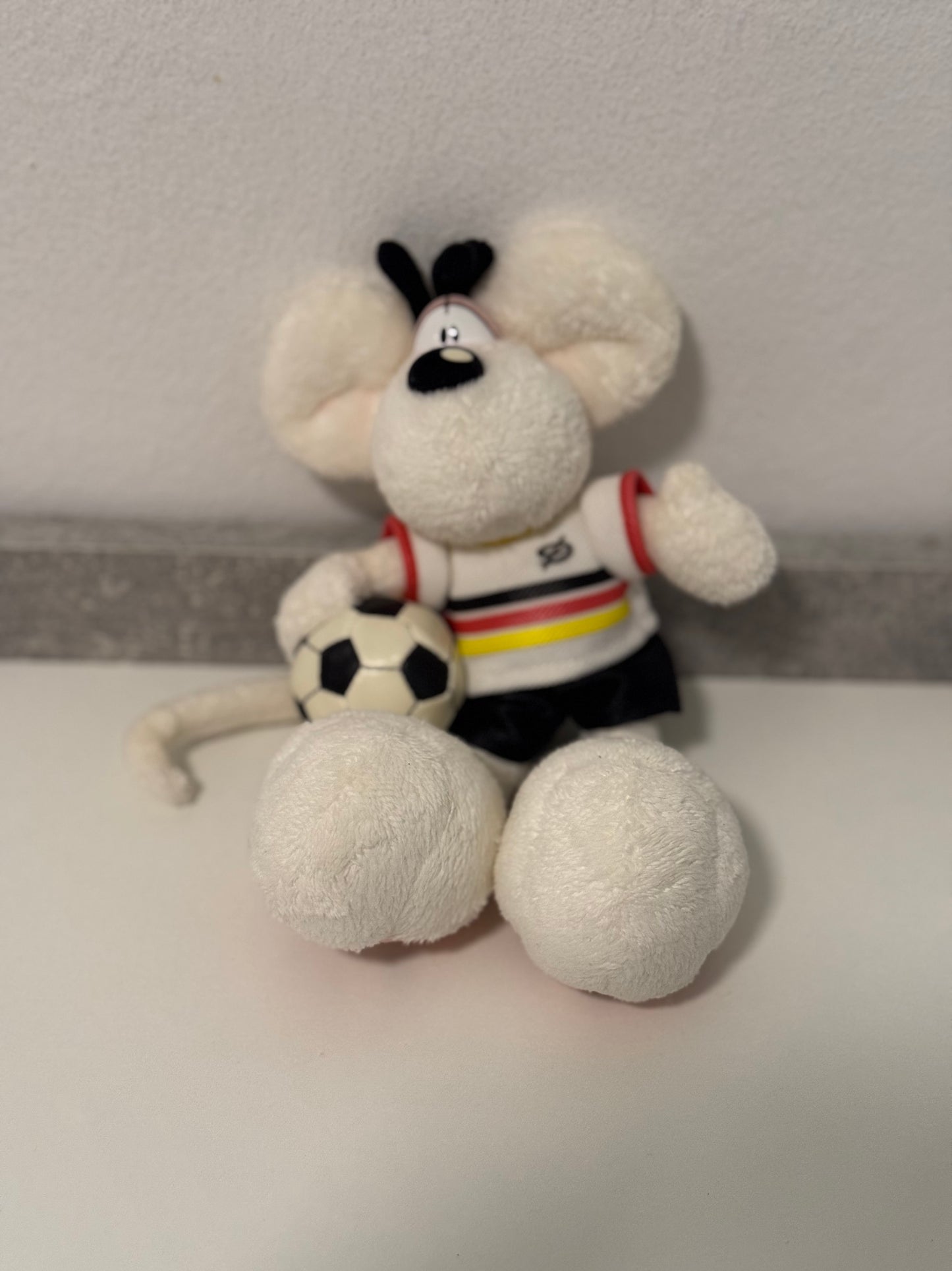 Fußballer mit Trikot