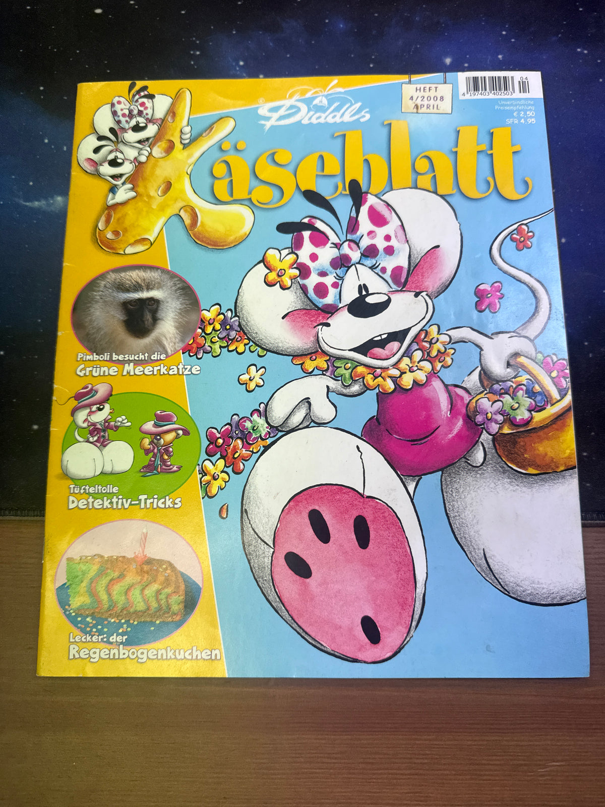 Diddl Käseblatt Jahr 2008 ohne Beilage