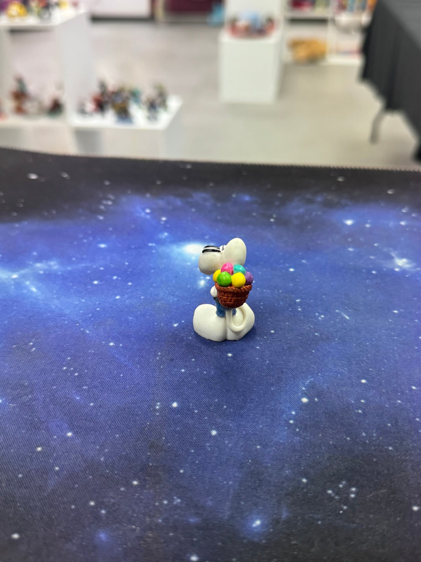 Diddl mit Korb Sammelfigur
