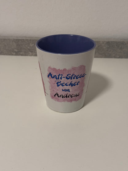 Anti-Stress-Becher von Andreas