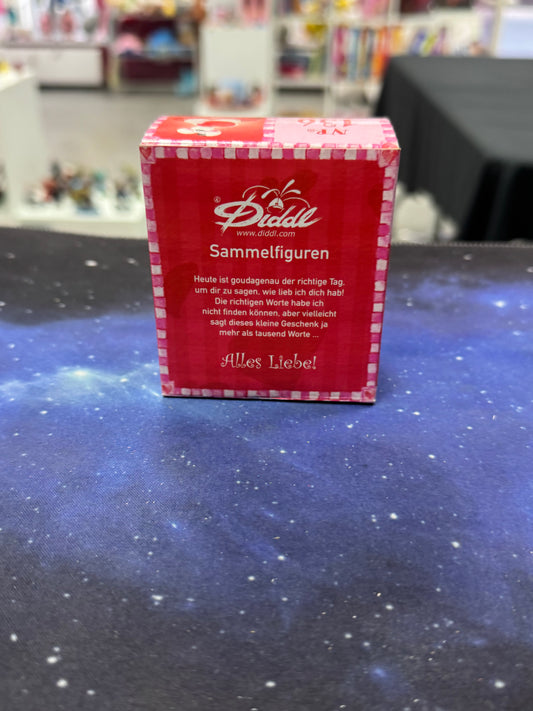 Diddl mit Herz Sammelfigur