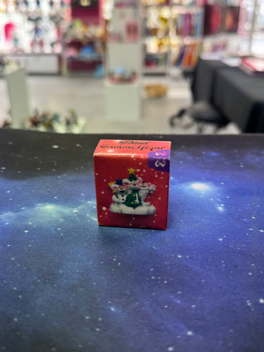 Diddl mit Schneemann und Weihnachtsmann Winter Nummer 63 Sammelfigur