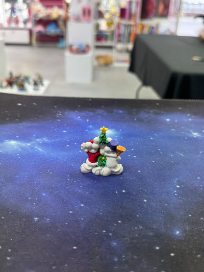 Diddl mit Weihnachtsbaum und Schneemann Sammelfigur