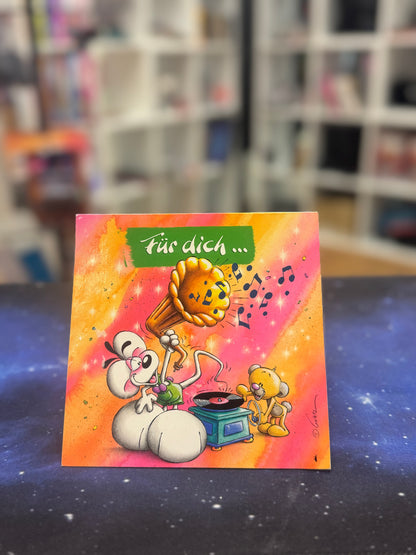 Diddl Glückwunschkarte