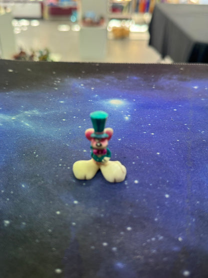 Diddl weiß mit Hut Sammelfigur