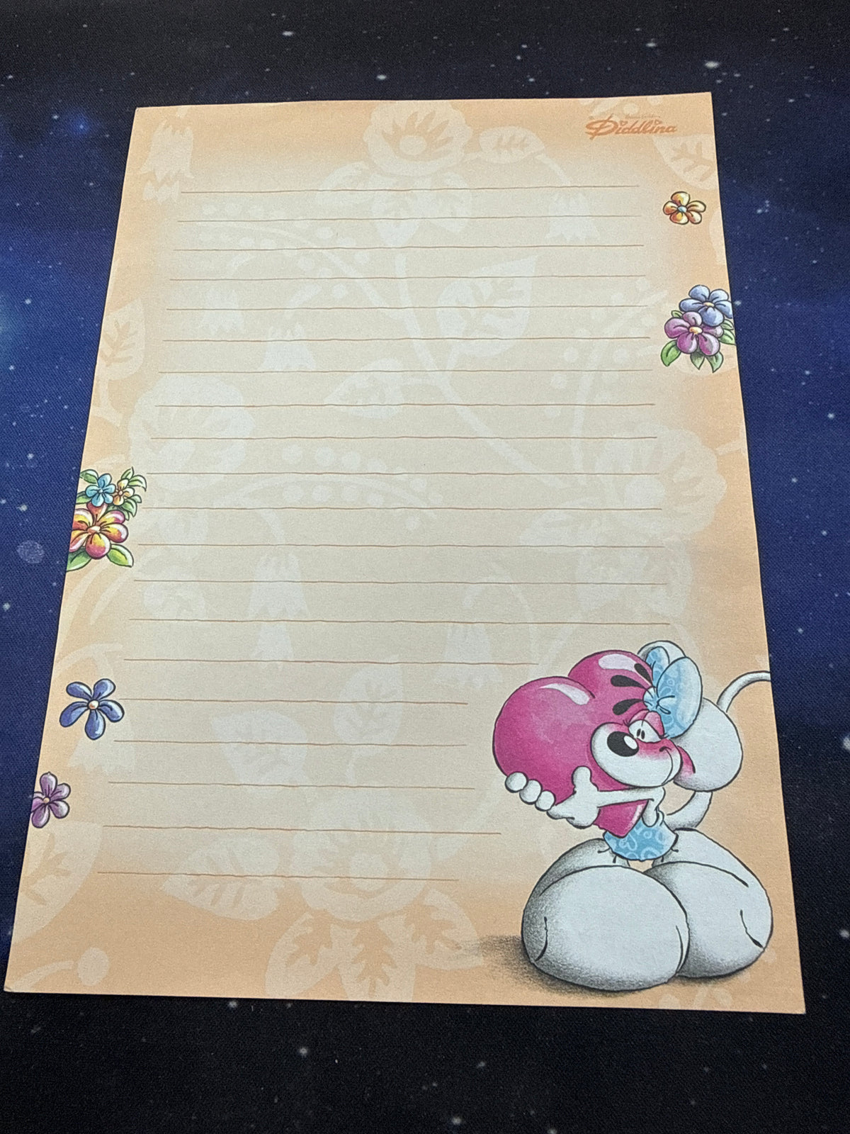Diddl Briefpapier Set Nr.290 Liniert