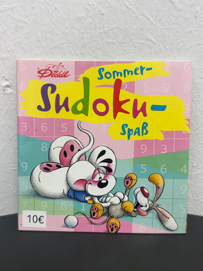 Diddl Minibuch Sommer-Sudoku-Spaß ausgefüllt