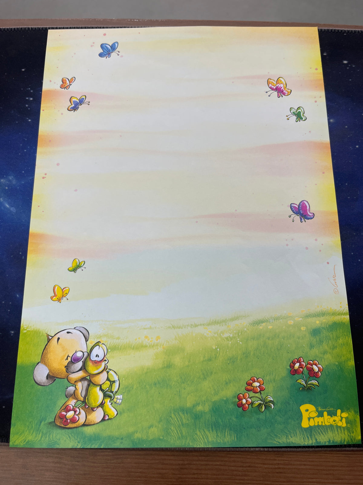 A4 Pimboli Briefpapier Nr.136