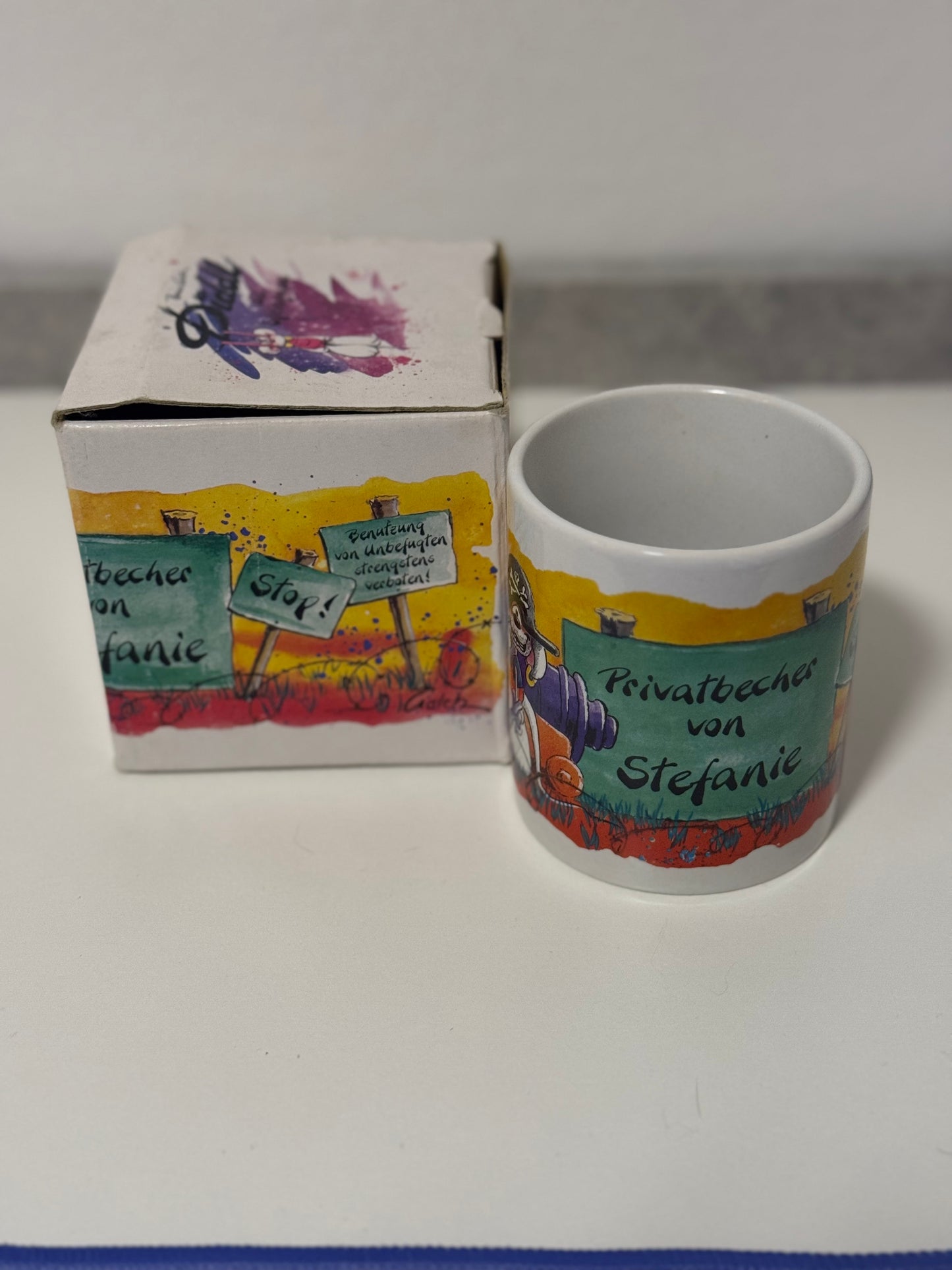 Privatbecher von Stefanie mit OVP