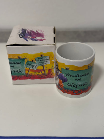 Privatbecher von Stefanie mit OVP