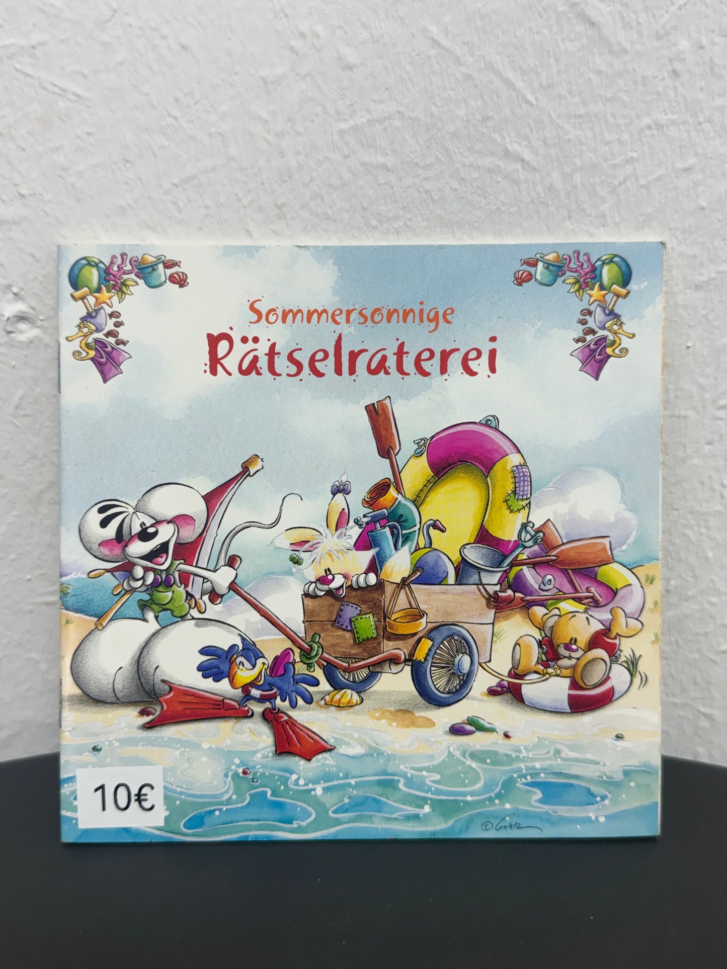 Diddl Minibuch Sommersonnige Rätselraterei ausgefüllt