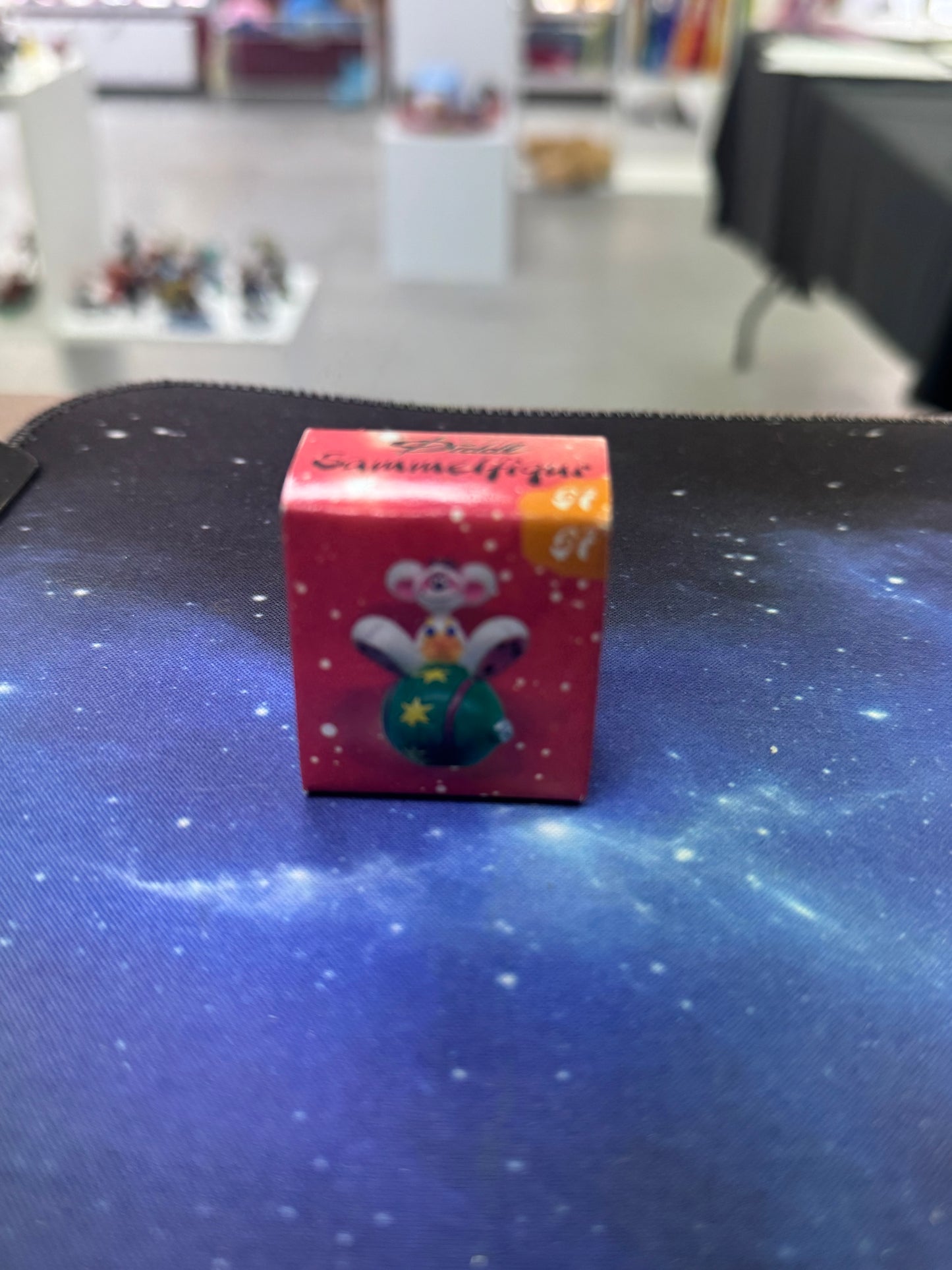 Diddl weiß auf Kugel Sammelfigur