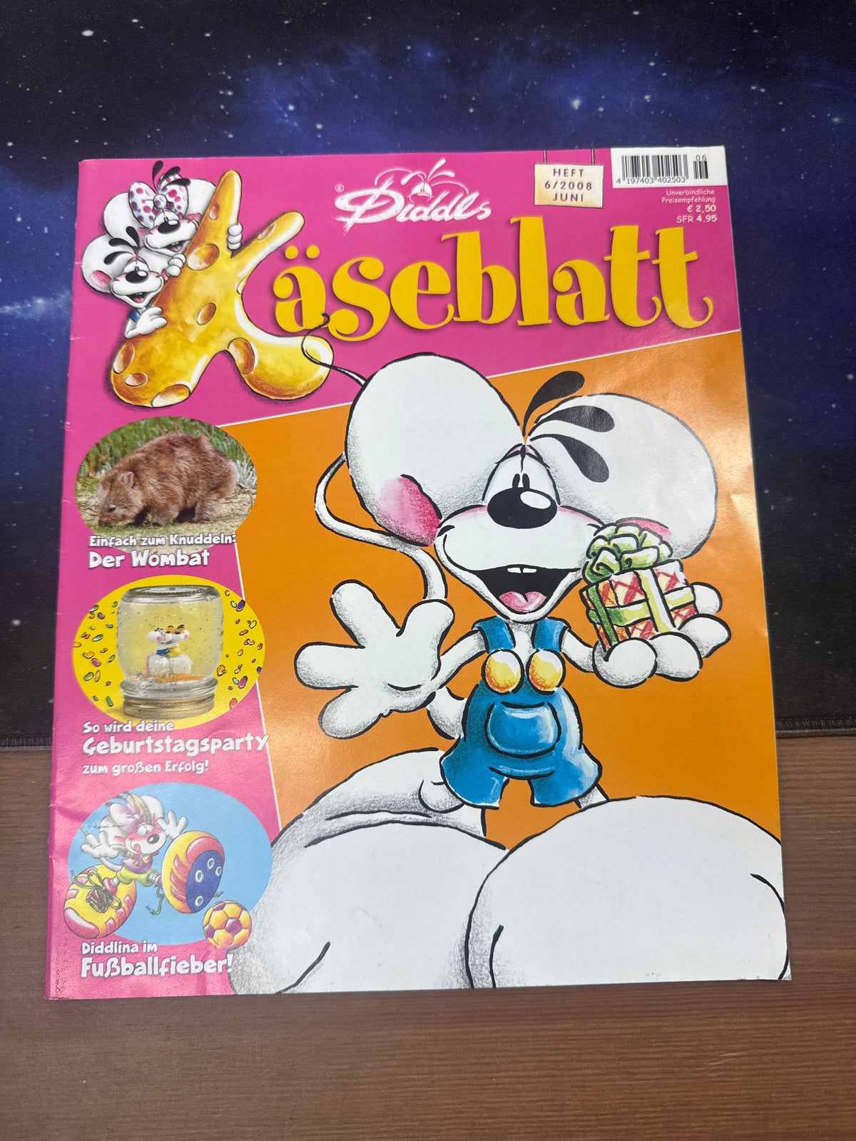 Diddl Käseblatt Jahr 2008 ohne Beilage