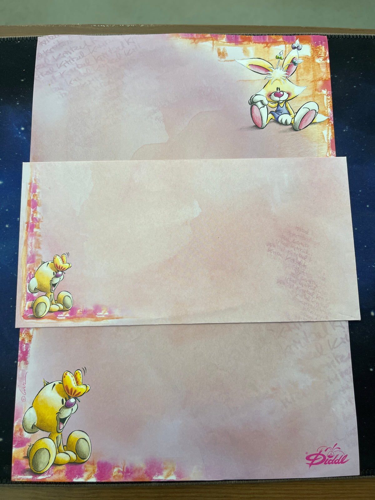 A4 Diddl Briefpapier Set Nr.113