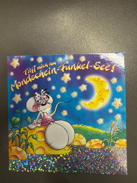 Diddl Magazin Glitzerkarte Nr.3