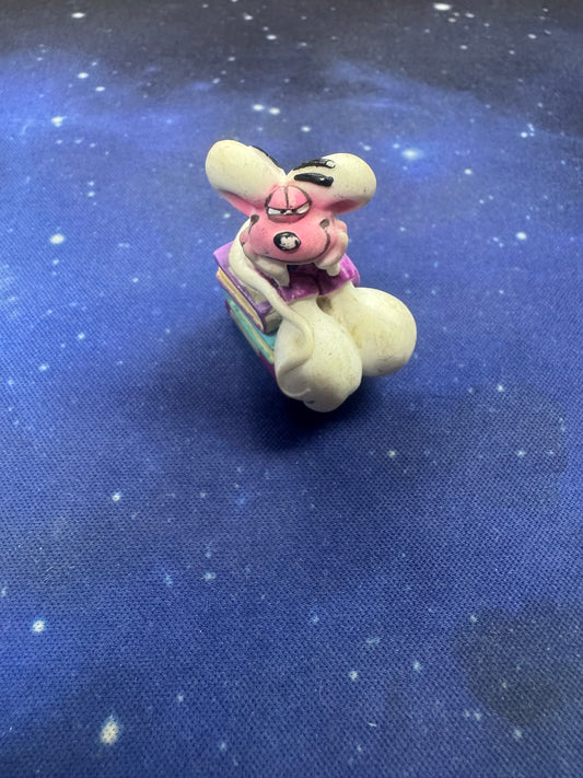 Diddl auf Büchern Sammelfigur
