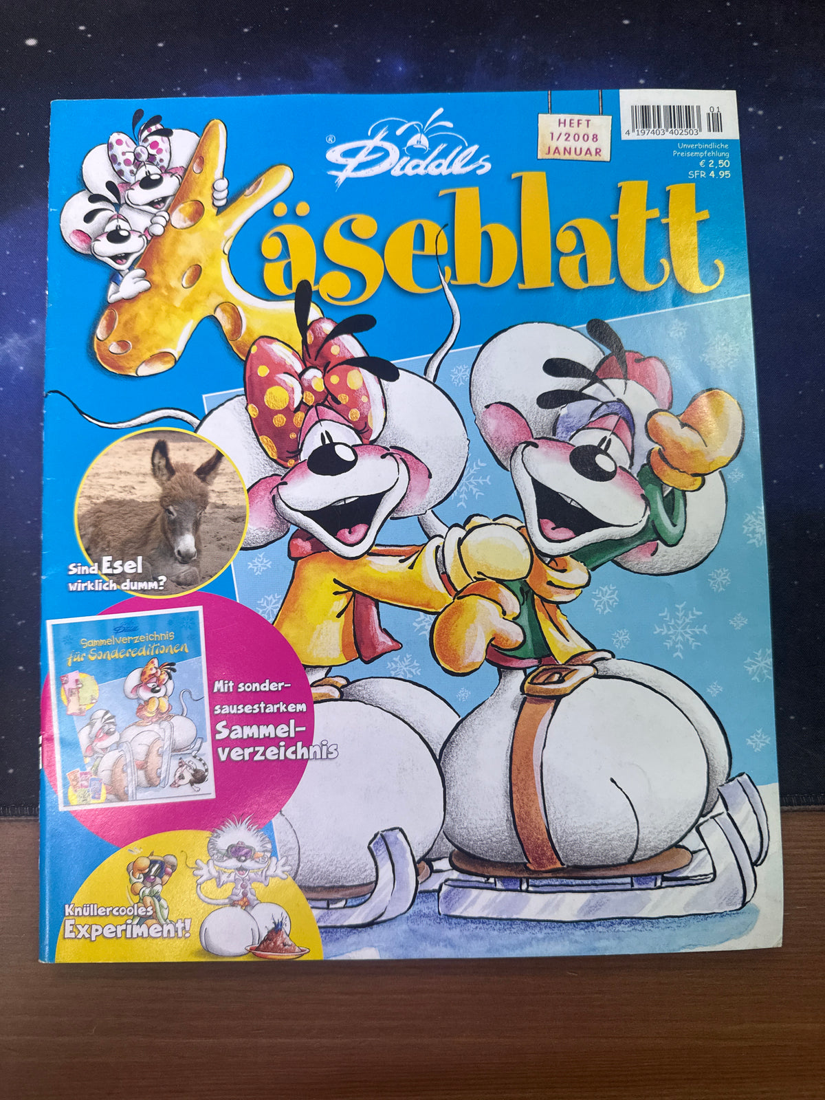 Diddl Käseblatt Jahr 2008 ohne Beilage