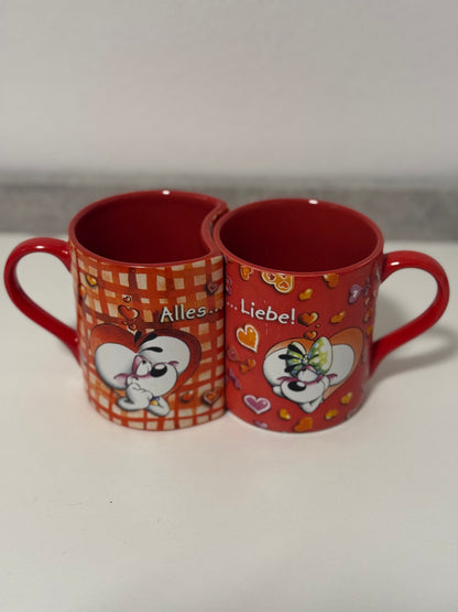 Alles Liebe Tassen Set