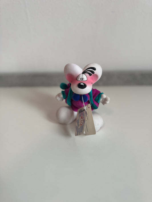 Diddl Figur mit Etikett 10cm