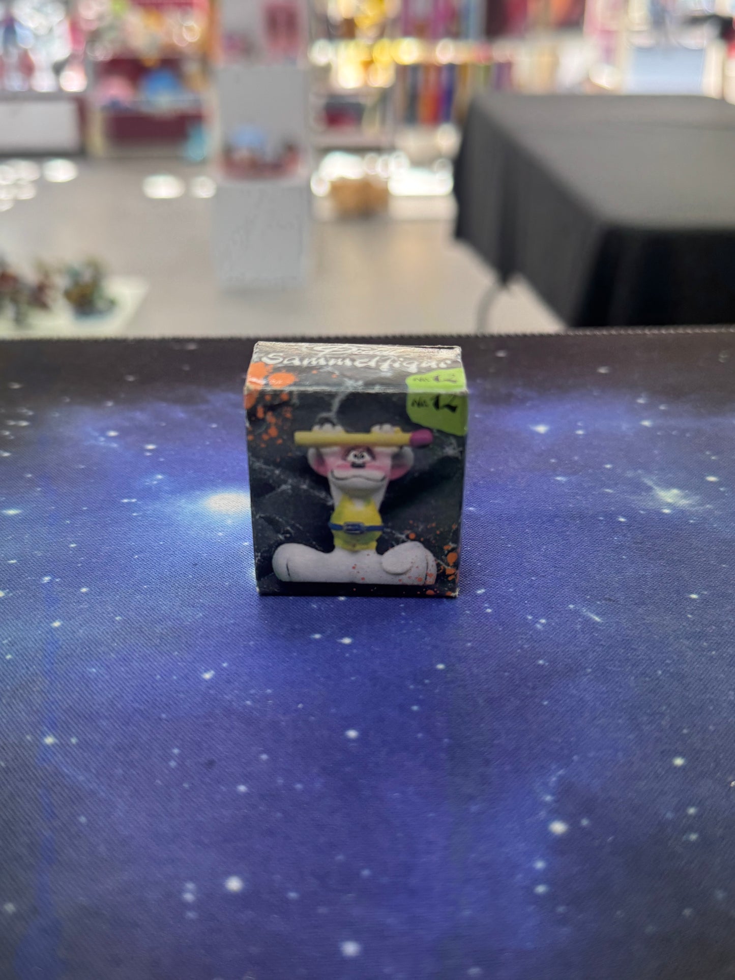Diddl in weiß mit Sportklamotten Sammelfigur