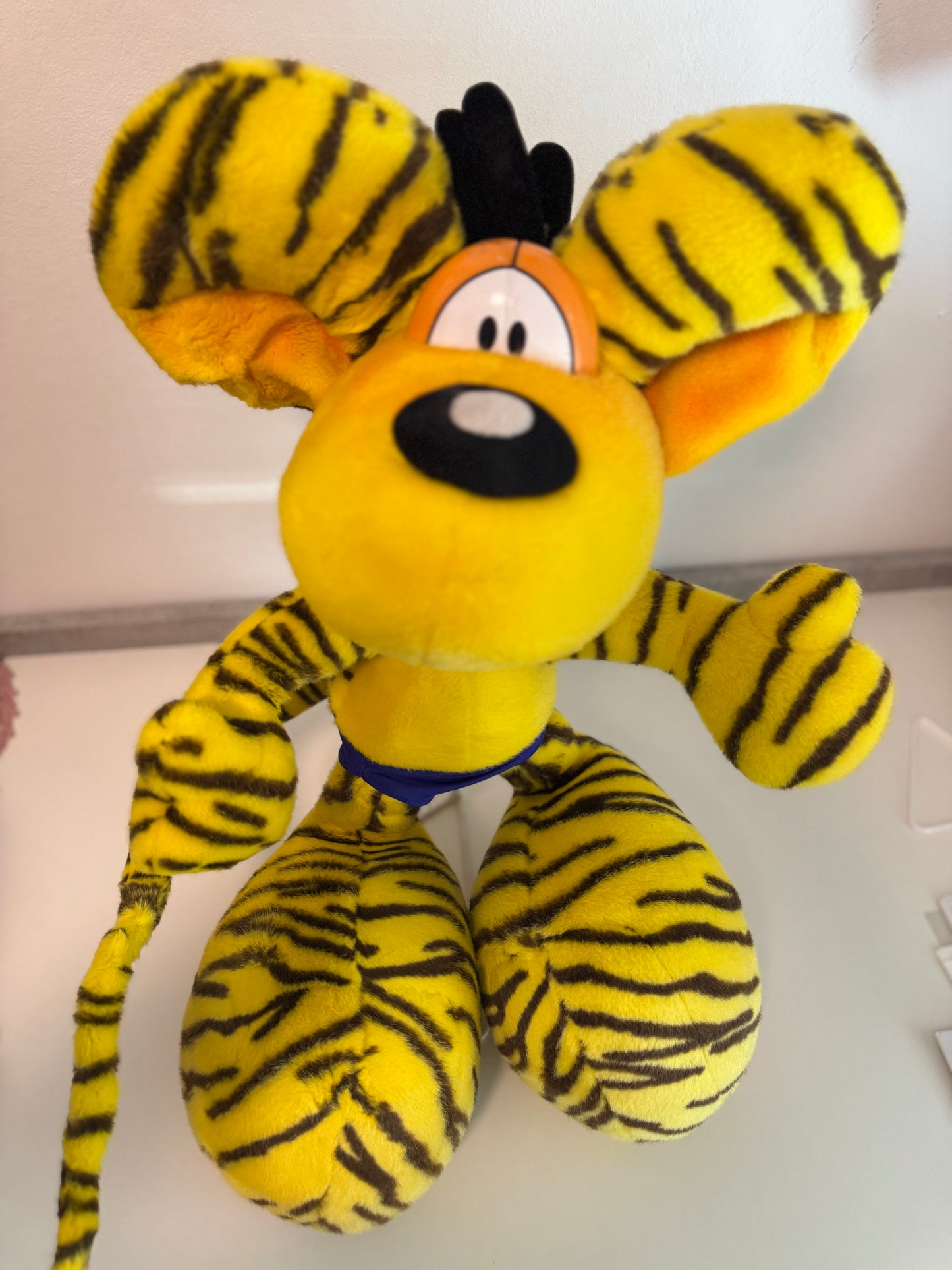 Tiger Diddl 60cm Groß Beschädigt