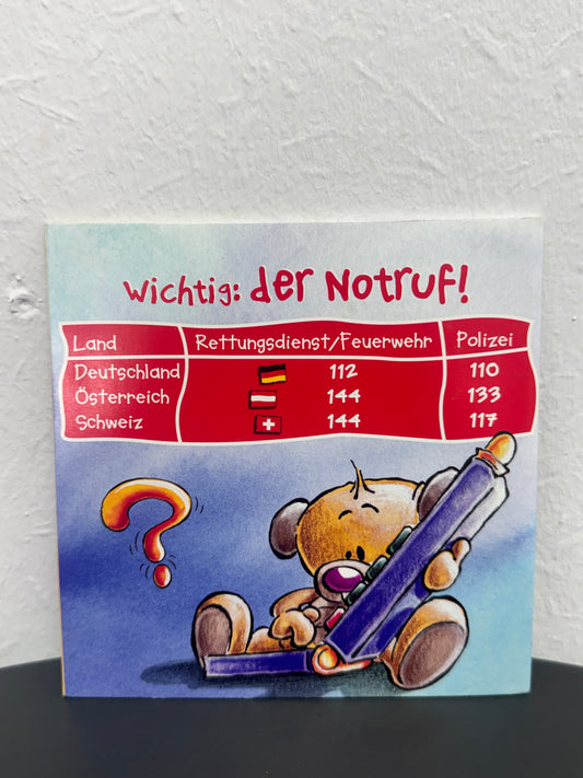 Diddl Minibuch Mein kleines Erste-Hilfe-Heftchen