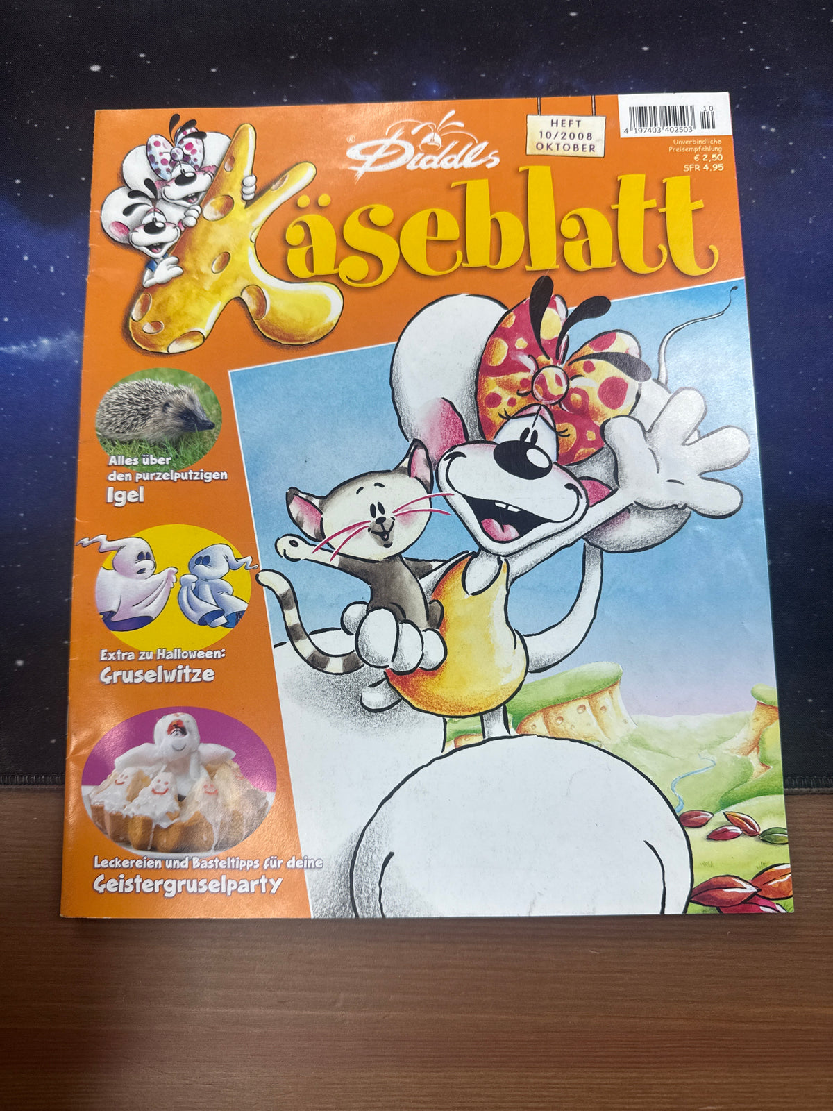 Diddl Käseblatt Jahr 2008 ohne Beilage