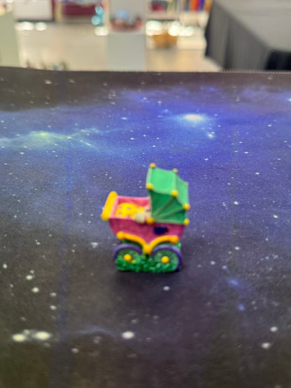 Diddl weiß baby im Kinderwagen Sammelfigur