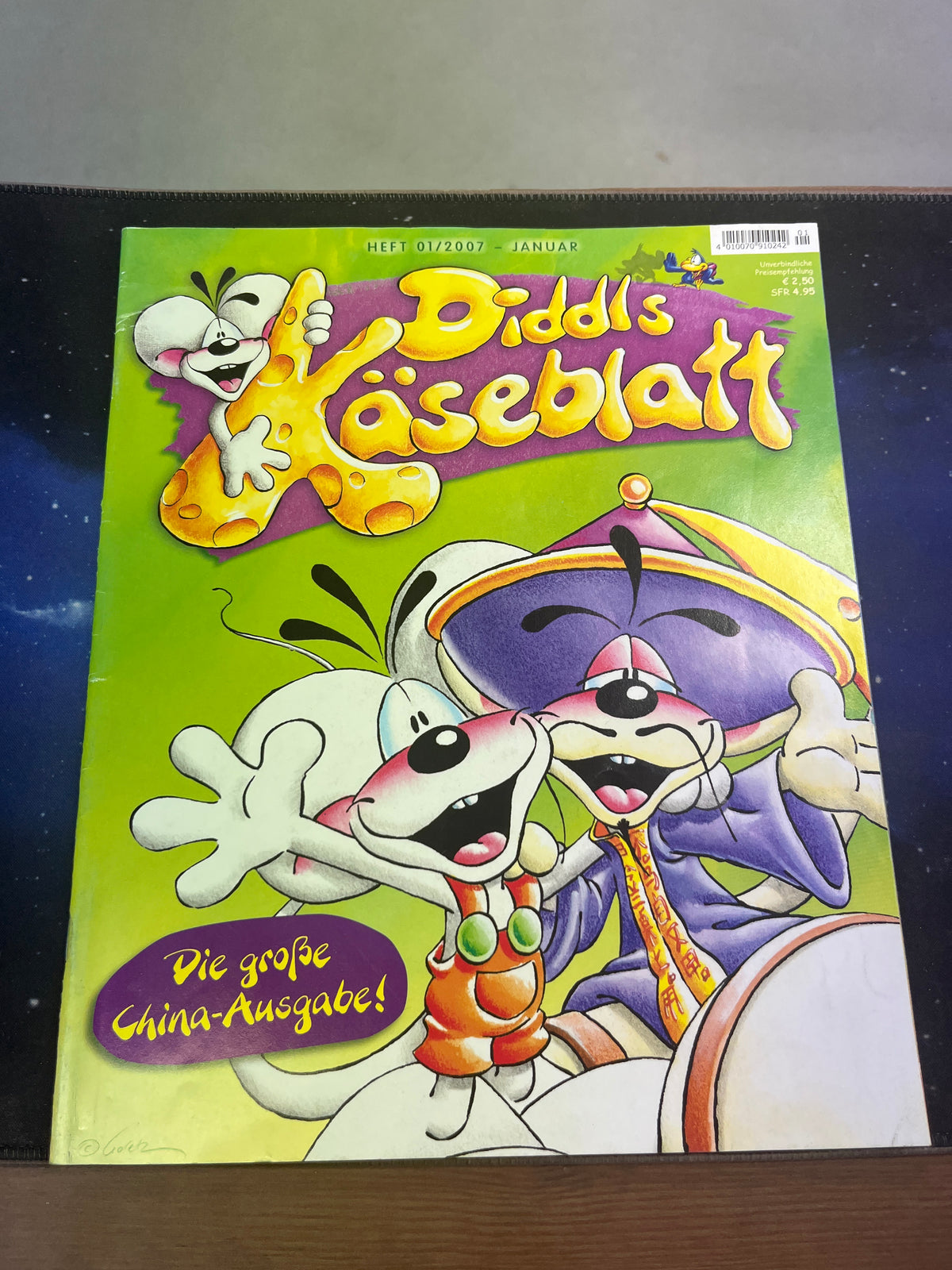 Diddl Käseblatt Jahr 2007 ohne Beilage