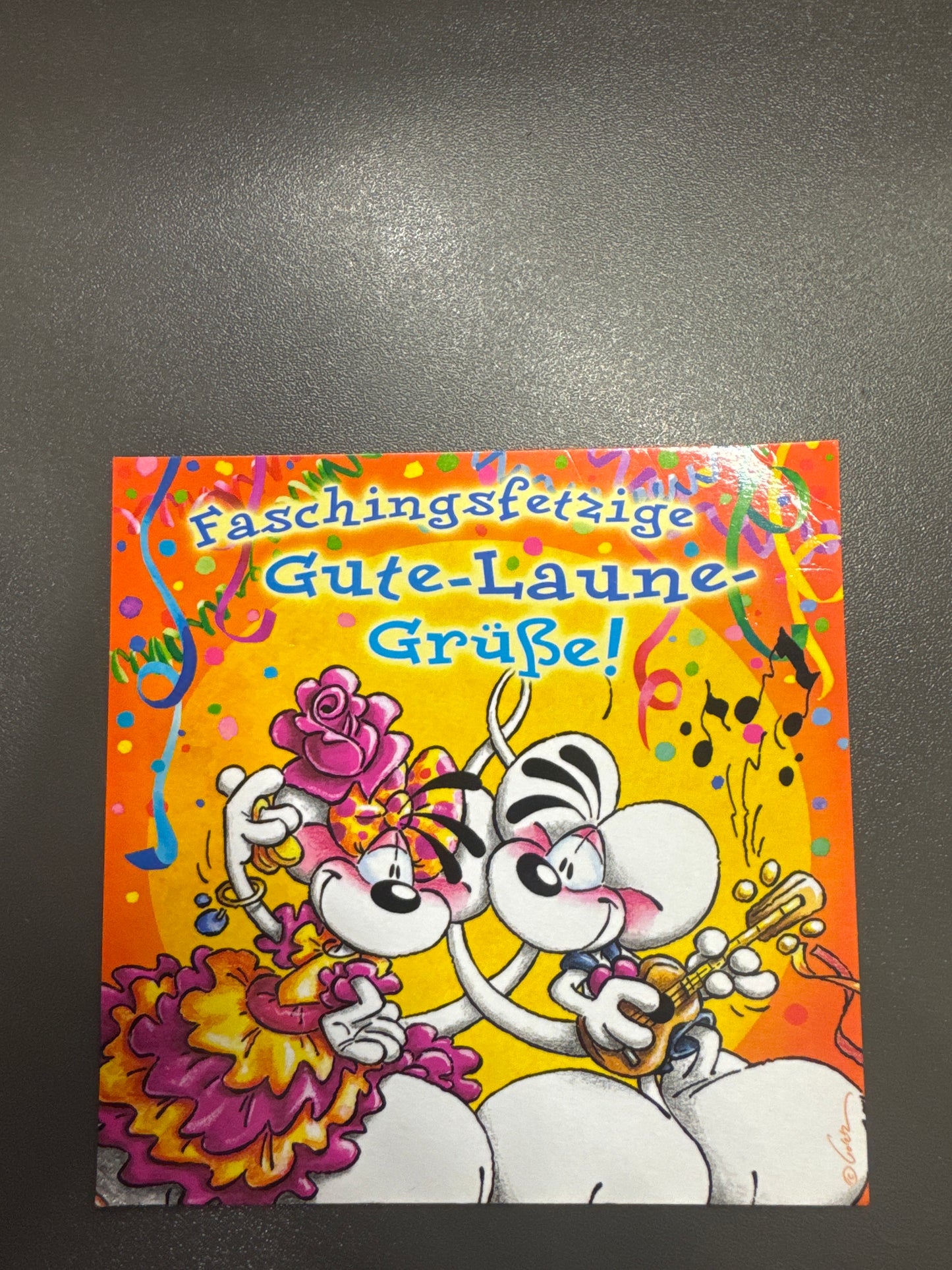 Diddl Käseblatt Sonderkarte 02/09
