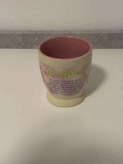 Sternzeichen Jungfrau Tasse