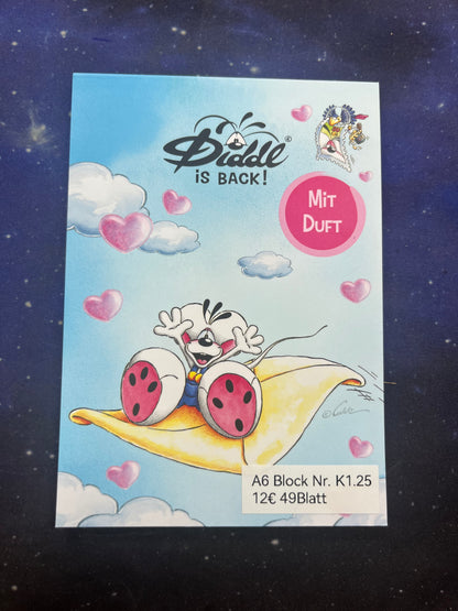 Diddl A6 Block Nr. K1.25 49 Blatt